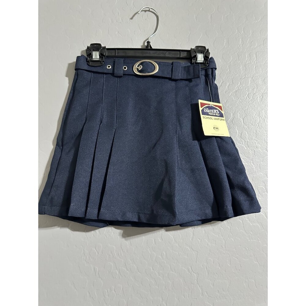 Carter's Girls Skort Watch the Wear School Uniform size 5 NWT